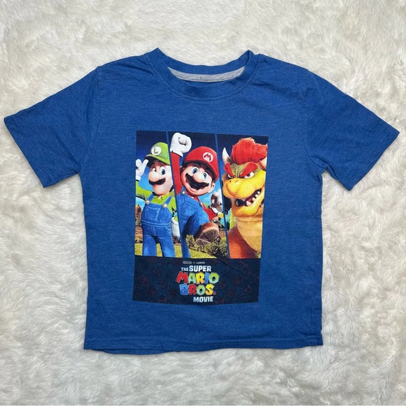 Nintendo The Super Mario Brothers Movie Blue Size 5 - Picture 1 of 16
